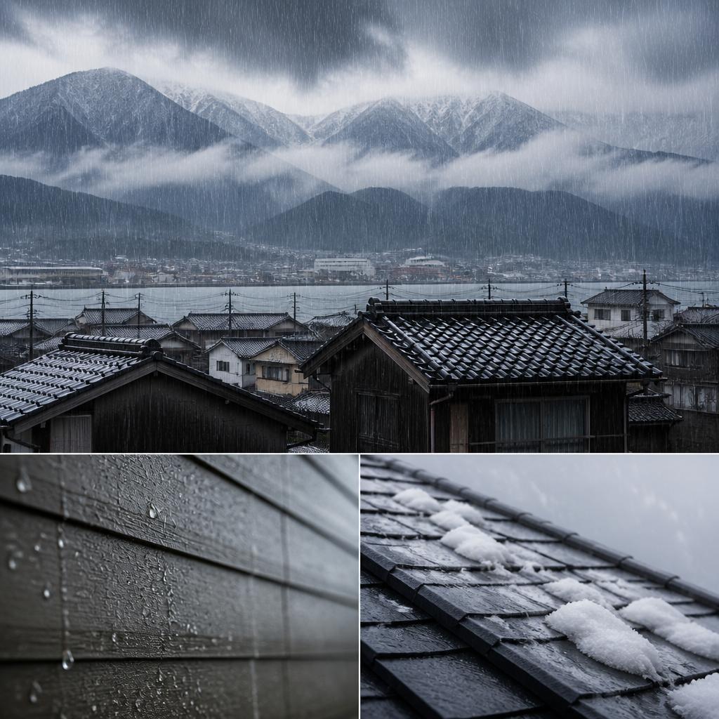 富山県の気候を考慮した施工