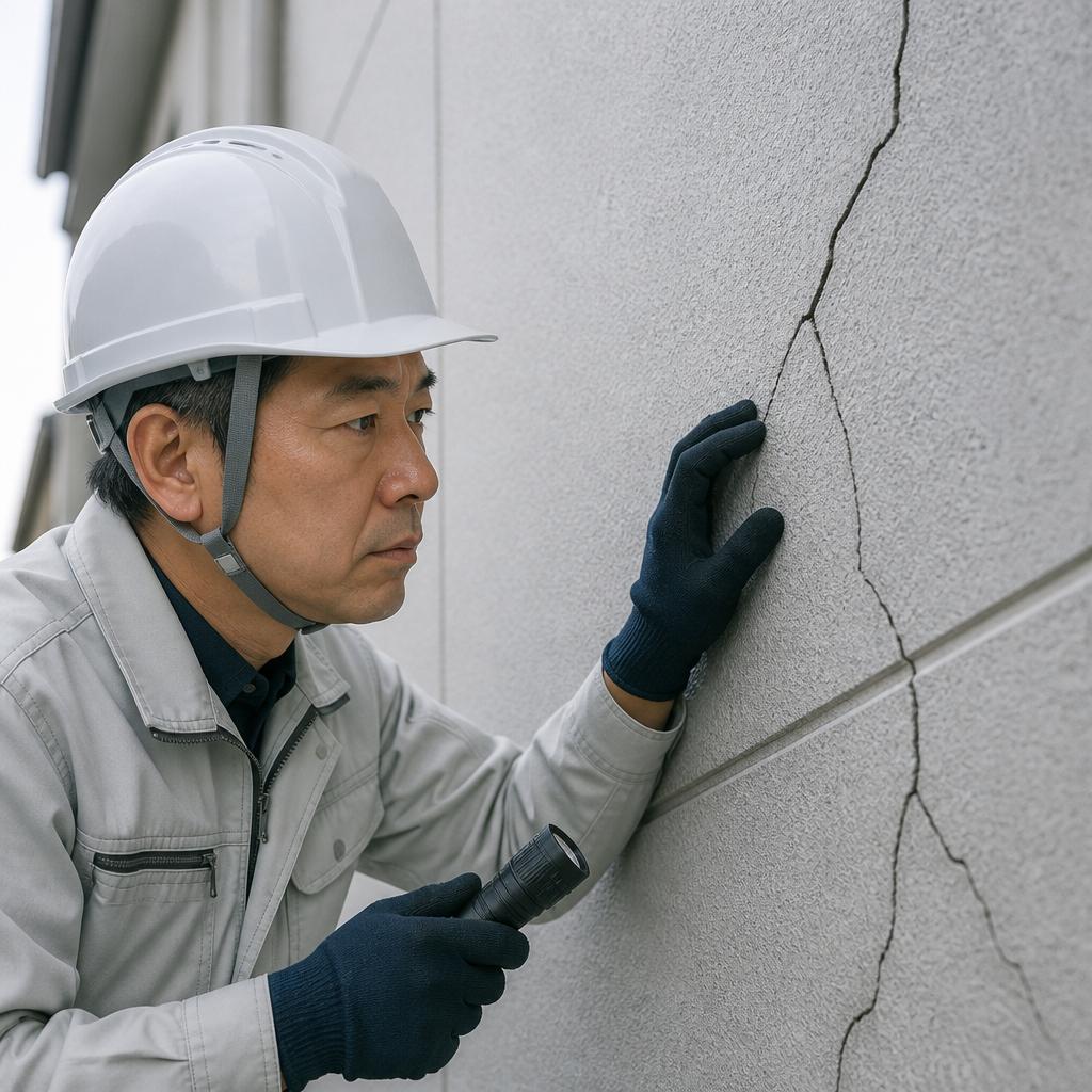 専門的な技術で安心のひび割れ修理